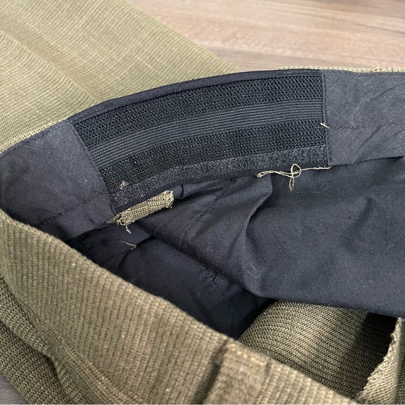 Brown Plaid Vintage 80s Trousers Pants - Picture 8 of 9